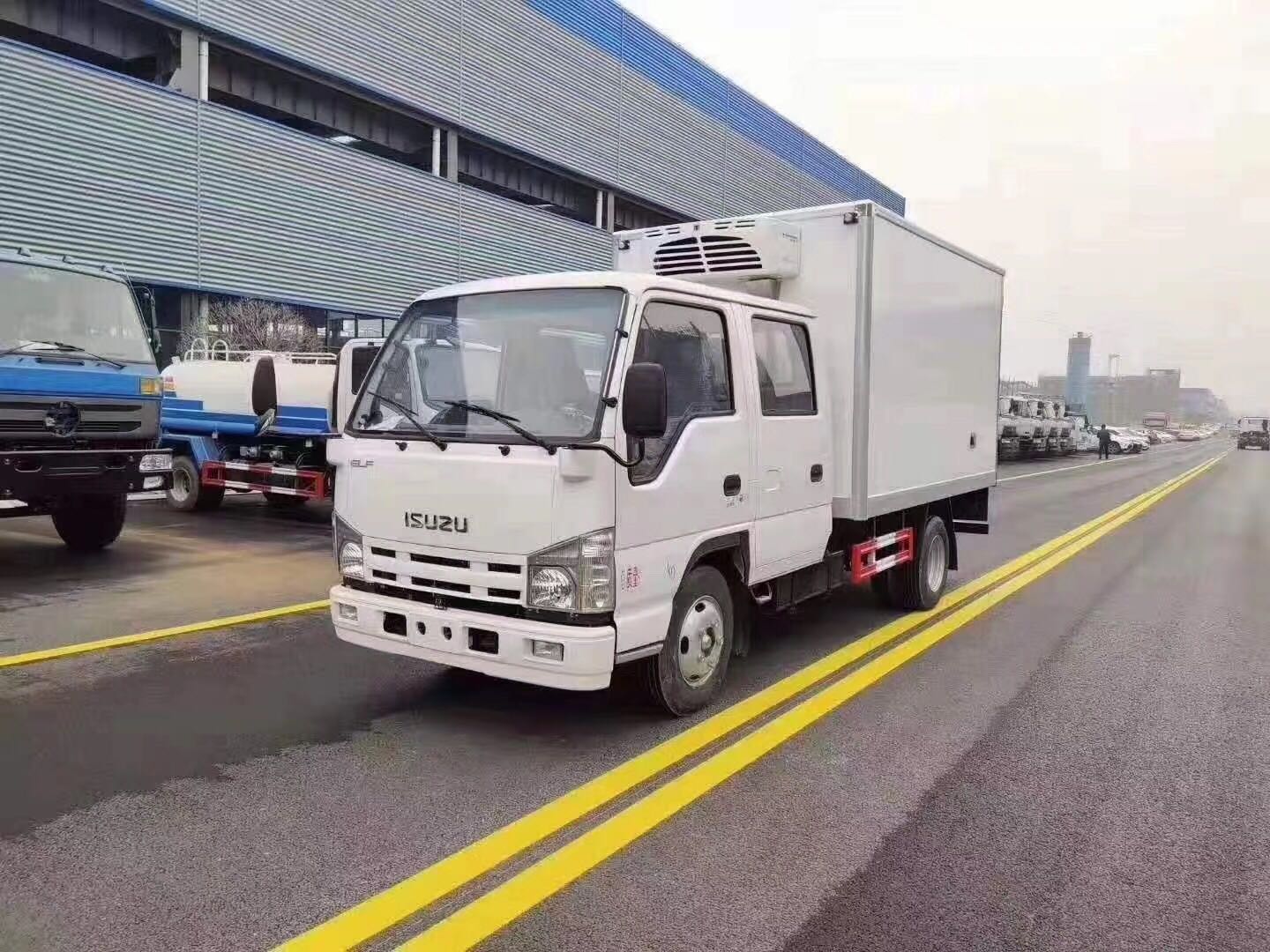 國六慶鈴五十鈴雙排冷藏車