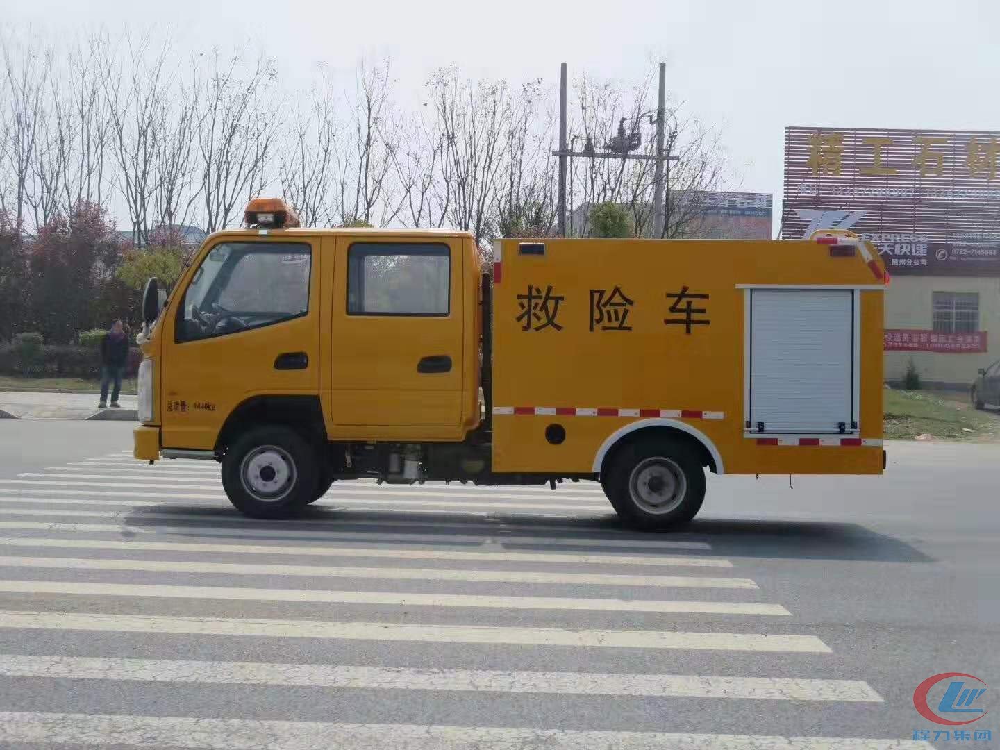 凱馬雙排駕駛室救援車