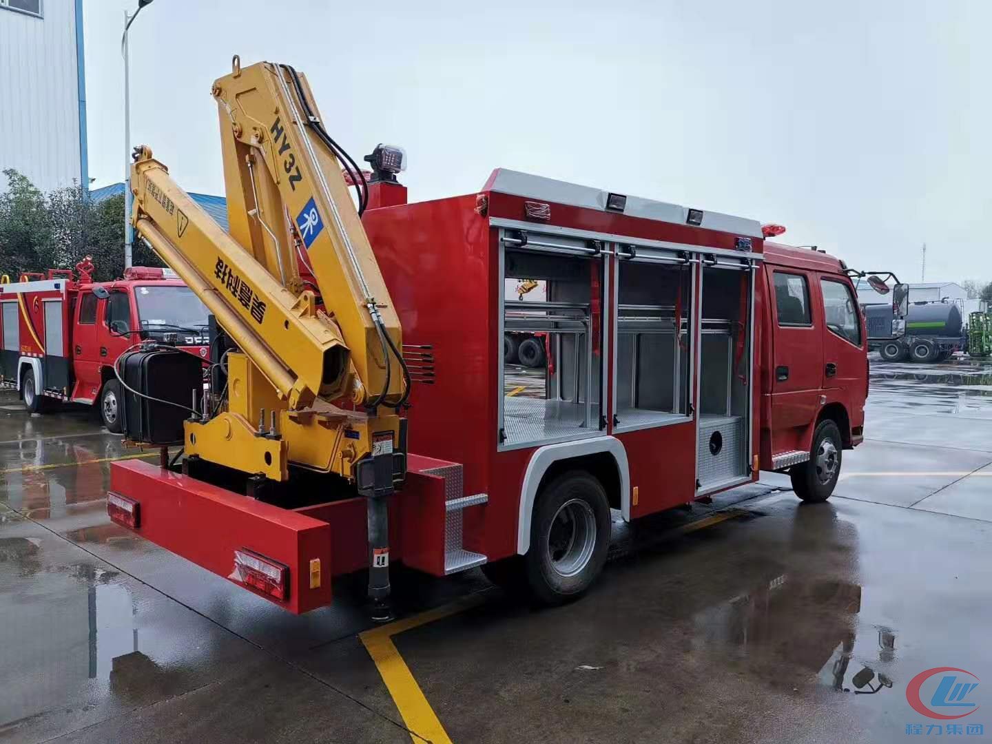 東風多利卡工程搶險消防車